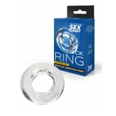 Прозрачное эрекционное кольцо-бублик - Sex Expert - в Архангельске купить с доставкой