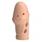 Телесная насадка на пенис Booker - 8 см. - Baile - в Архангельске купить с доставкой