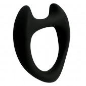 Черное эрекционное кольцо с рожками Wooomy Toro M - Adrien Lastic - в Архангельске купить с доставкой