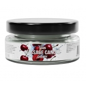 Массажная свеча «Спелая вишня» - 50 мл. - SGAN - купить с доставкой в Архангельске