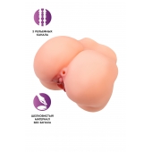 Реалистичный мастурбатор в форме попки с 2 любовными входами - No Name - в Архангельске купить с доставкой