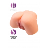 Телесный реалистичный мастурбатор-полуторс с 2 любовными входами - No Name - в Архангельске купить с доставкой