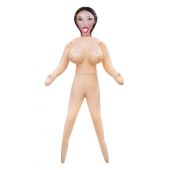 Телесная надувная секс-кукла с пышным бюстом - NMC - в Архангельске купить с доставкой