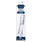 Прозрачная насадка-удлинитель Length Enhancer с подхватом - 22,3 см. - NMC - в Архангельске купить с доставкой