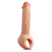 Телесная насадка-удлинитель Thrive 8.75 Inch Realistic Penis Extender Sleeve - 22,2 см. - Blush Novelties - в Архангельске купить с доставкой