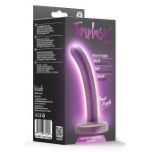 Фиолетовая насадка с гладкой поверхностью Surrender 4.75 Inch Beginner Pegging Dildo - 12 см. - Blush Novelties - купить с доставкой в Архангельске