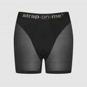 Трусики-шорты для фиксации насадок Strap-on-me Harness Lingerie Halo - size M - Strap-on-me - купить с доставкой в Архангельске