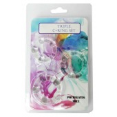 Набор из 3 эрекционных прозрачных колец - Boys of Toys - в Архангельске купить с доставкой