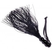 Черная силиконовая плетка - 25,4 см. - Boys of Toys - купить с доставкой в Архангельске