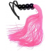 Розовая силиконовая плеть - 35,5 см. - Boys of Toys - купить с доставкой в Архангельске