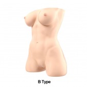 Телесный мастурбатор-торс Jessica B - Naked Factory - в Архангельске купить с доставкой