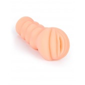 Телесный мастурбатор-вагина с эрекционными кольцами в комплекте - Sexy Girl - в Архангельске купить с доставкой