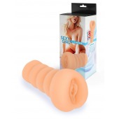 Телесный мастурбатор в виде вагины с узким входом - Sexy Girl - в Архангельске купить с доставкой