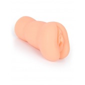 Телесный мастурбатор-вагина с 2 эрекционными кольцами в комплекте - Sexy Girl - в Архангельске купить с доставкой