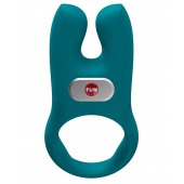 Зеленое эрекционное виброкольцо Nos - Fun Factory - в Архангельске купить с доставкой