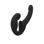 Черный безремневой страпон Share Lite - Fun Factory - купить с доставкой в Архангельске