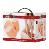 Телесный мастурбатор Liora с 2 любовными тоннелями - Baile - в Архангельске купить с доставкой