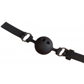 Малый силиконовый кляп-шар на ремешках - Orion - купить с доставкой в Архангельске