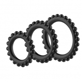 Набор из 3 ребристых эреционных колец TITAN - Baile - в Архангельске купить с доставкой