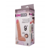Фаллическая насадка Харнесс UNICOCK 9  - 24 см. - LOVETOY (А-Полимер) - купить с доставкой в Архангельске