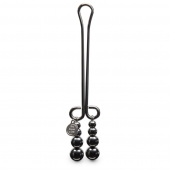 Зажим для клитора с бусинами Just Sensation Beaded Clitoral Clamp - Fifty Shades of Grey - купить с доставкой в Архангельске