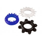 Набор из 3 разноцветных эрекционных колец - A-toys - в Архангельске купить с доставкой