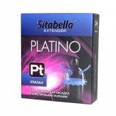 Стимулирующая насадка с усиками и шипиками Platino  Ураган - Sitabella - купить с доставкой в Архангельске