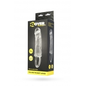 Прозрачная насадка с петлёй для фиксации - 14 см. - ToyFa - в Архангельске купить с доставкой