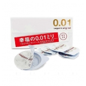 Супер тонкие презервативы Sagami Original 0.01 - 5 шт. - Sagami - купить с доставкой в Архангельске
