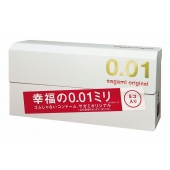Супер тонкие презервативы Sagami Original 0.01 - 5 шт. - Sagami - купить с доставкой в Архангельске