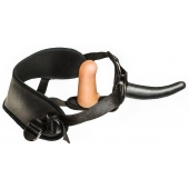 Женский страпон с вагинальной пробкой Woman Strap - 12 см. - LOVETOY (А-Полимер) - купить с доставкой в Архангельске