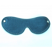 Кожаная маска на глаза - БДСМ Арсенал - купить с доставкой в Архангельске