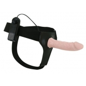 Женский страпон с вибрацией Ultra - 15,5 см. - Baile - купить с доставкой в Архангельске