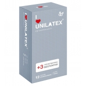 Презервативы с точками Unilatex Dotted - 12 шт. + 3 шт. в подарок - Unilatex - купить с доставкой в Архангельске