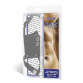 Кольцо на член и мошонку Cock Ring With 2  Ball Stretcher And Optional Weight Ring - BlueLine - в Архангельске купить с доставкой