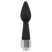 Чёрная анальная насадка для душа Anal Douche Rear Splash - Orion - купить с доставкой в Архангельске
