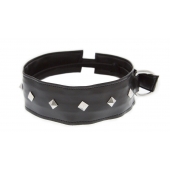 Полиуретановый ошейник с пуклями Collar with Studs - Blush Novelties - купить с доставкой в Архангельске