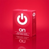 Супертонкие презервативы ON) Super Thin - 3 шт. - ON) - купить с доставкой в Архангельске