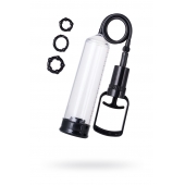 Вакуумная помпа A-toys с уплотнителем и эрекционными кольцами - A-toys - в Архангельске купить с доставкой