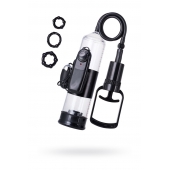 Вакуумная помпа A-toys с вибропулей и эрекционными кольцами - A-toys - в Архангельске купить с доставкой