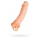 Удлиняющая насадка на пенис с вибрацией - 18,5 см. - ToyFa - в Архангельске купить с доставкой