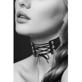 Оригинальный ошейник-чокер со шнуровкой - Bijoux Pour Toi - купить с доставкой в Архангельске