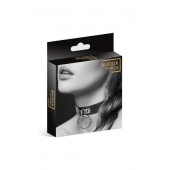 Узенький ошейник из полиуретана с кольцом - Bijoux Pour Toi - купить с доставкой в Архангельске