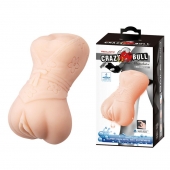 Мастурбатор-вагина с эффектом смазки в виде женской фигурки - Baile - в Архангельске купить с доставкой