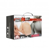 Вагина и попка с вибрацией CRAZY BULL - Baile - в Архангельске купить с доставкой