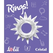 Прозрачное эрекционное кольцо Rings Cristal - Lola Games - в Архангельске купить с доставкой