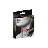 Красный чокер с замком в форме сердца - Bijoux Pour Toi - купить с доставкой в Архангельске