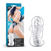 Прозрачный мастурбатор M for Men Hand Tool - Blush Novelties - в Архангельске купить с доставкой