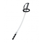 Силиконовый уретральный плаг со сменными фиксирующими кольцами Metal - ToyFa - купить с доставкой в Архангельске