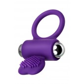 Фиолетовое виброкольцо с ресничками JOS PERY - JOS - в Архангельске купить с доставкой